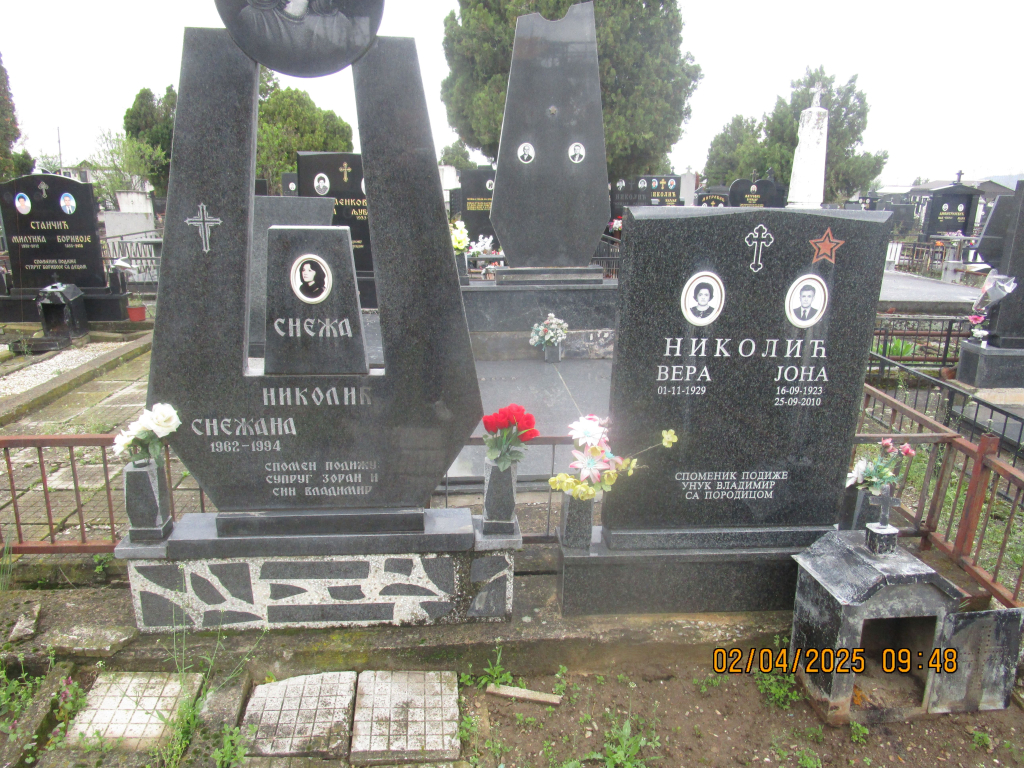 Фотографија гробног места