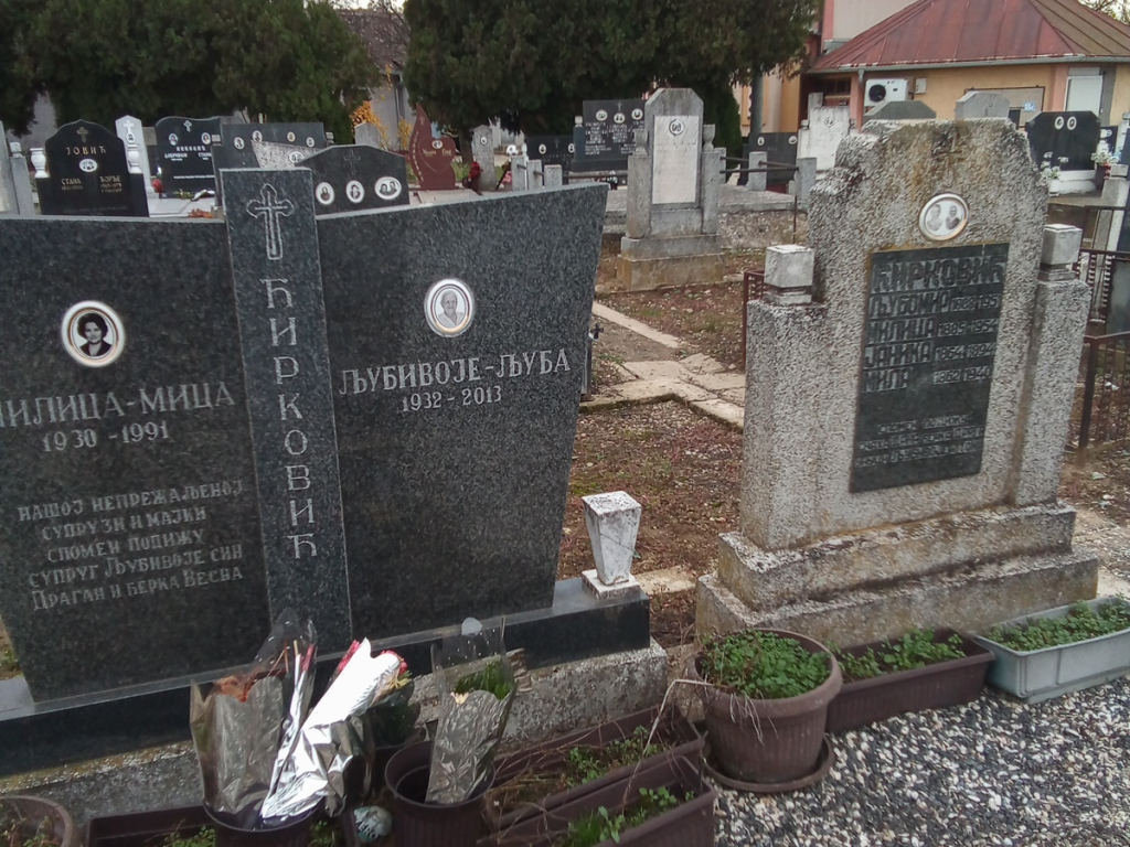 Фотографија гробног места