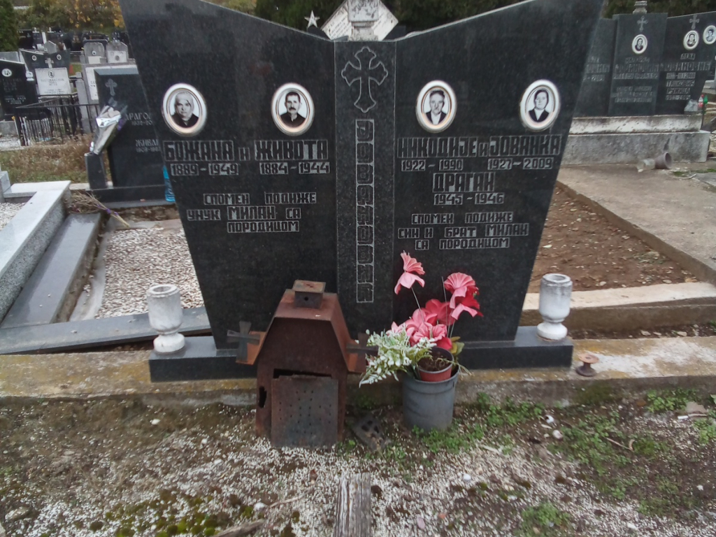 Фотографија гробног места