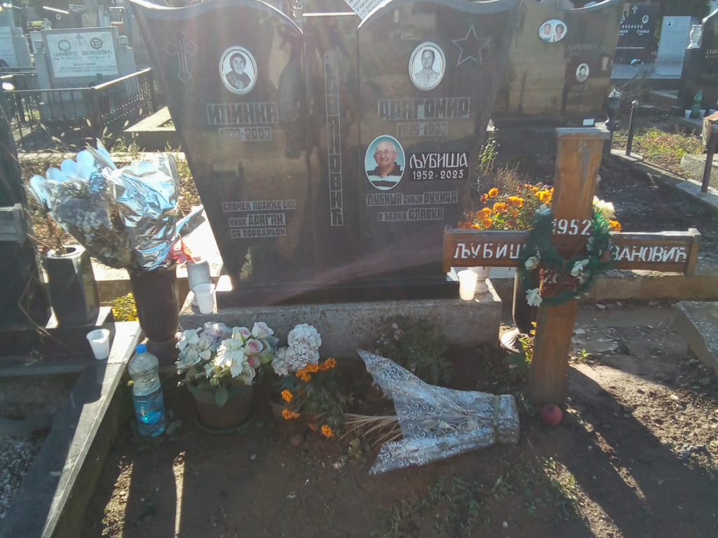 Фотографија гробног места