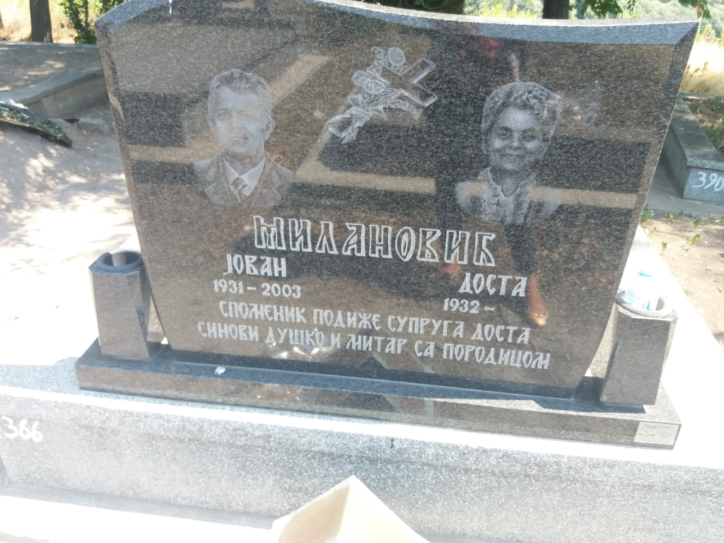 Фотографија гробног места