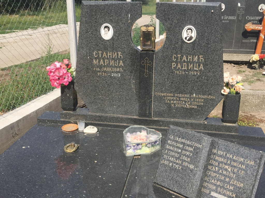 Фотографија гробног места