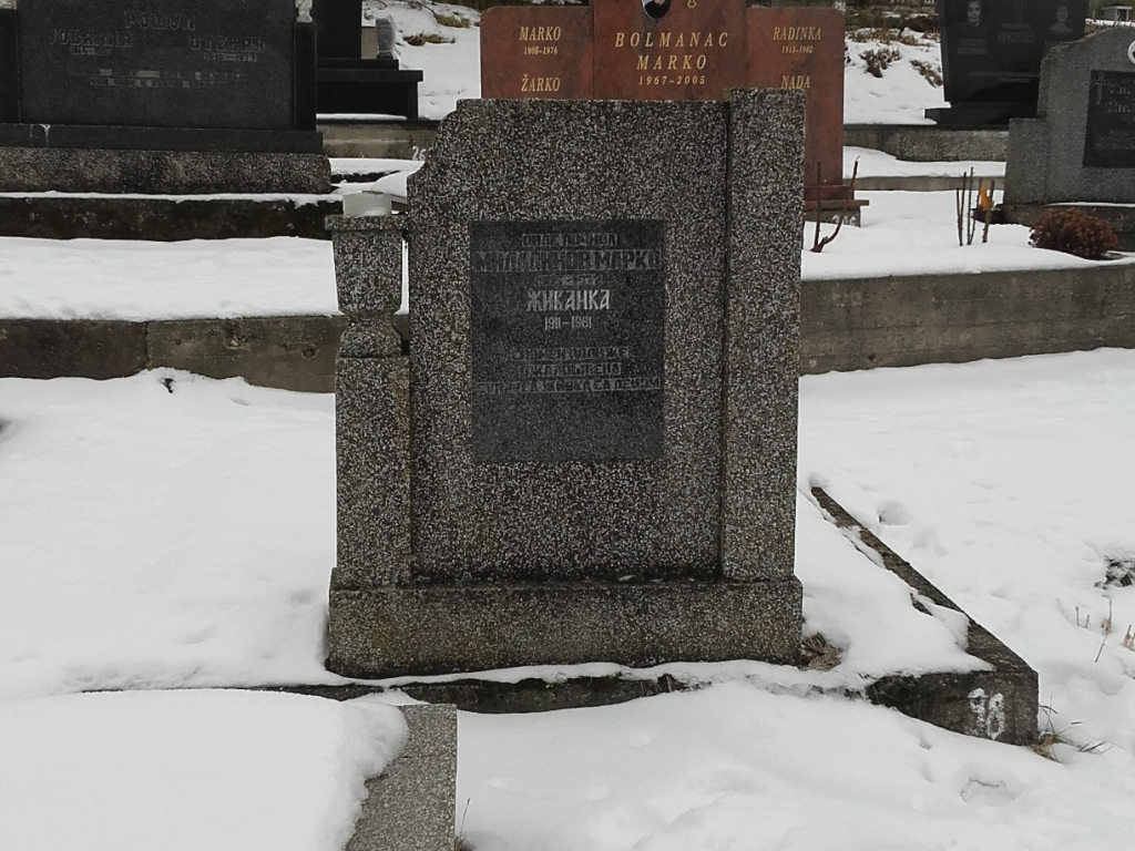 Фотографија гробног места